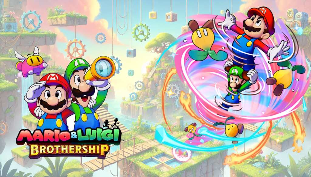 Banner Mario & Luigi